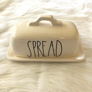 Rae Dunn Spread Butter Dish NEW
